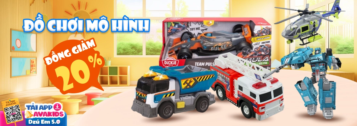 Đồ chơi mô hình Đồng giảm 20%